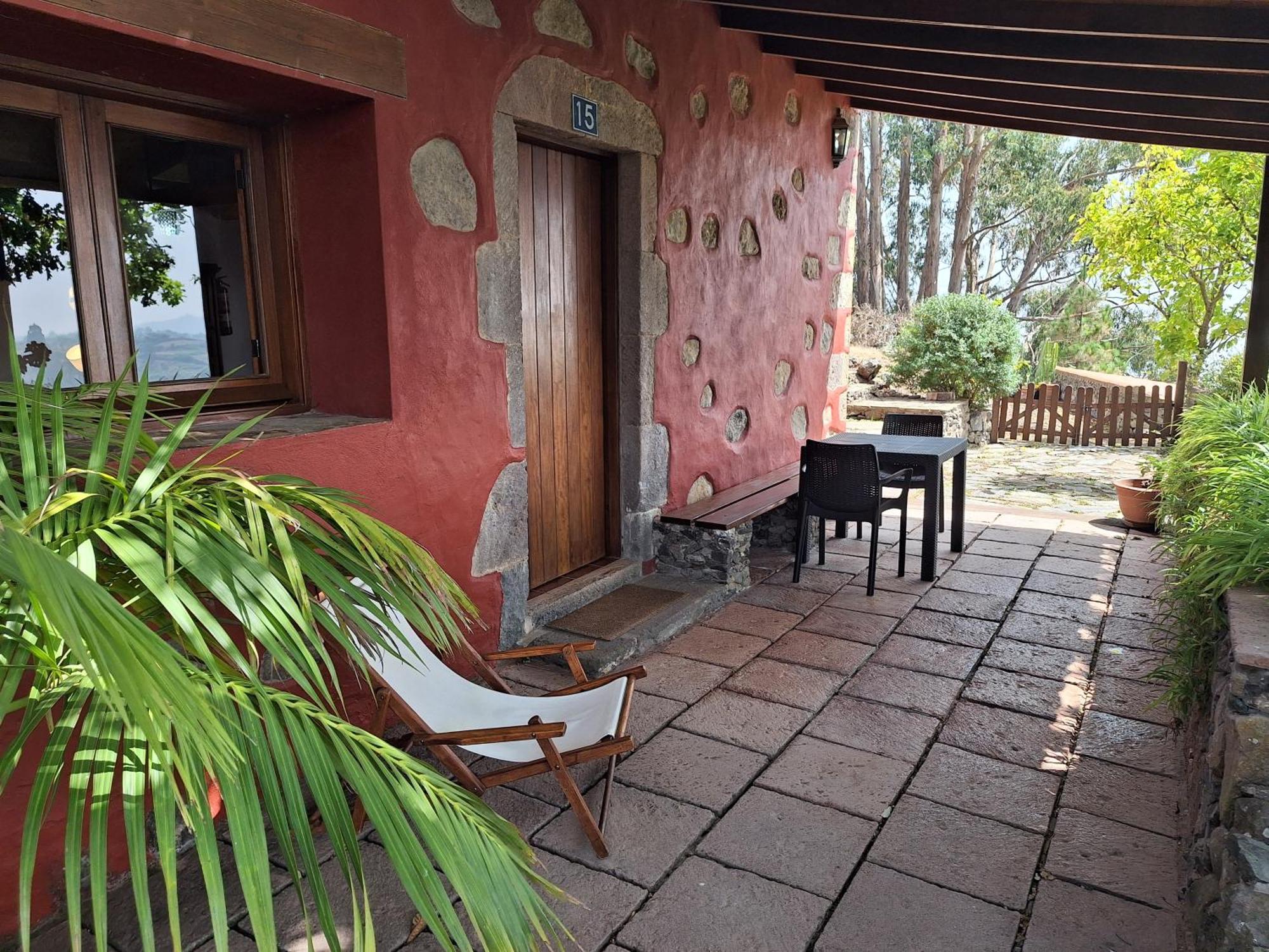Casa Rural Con Piscina Privada El Roble Moya  Exterior foto