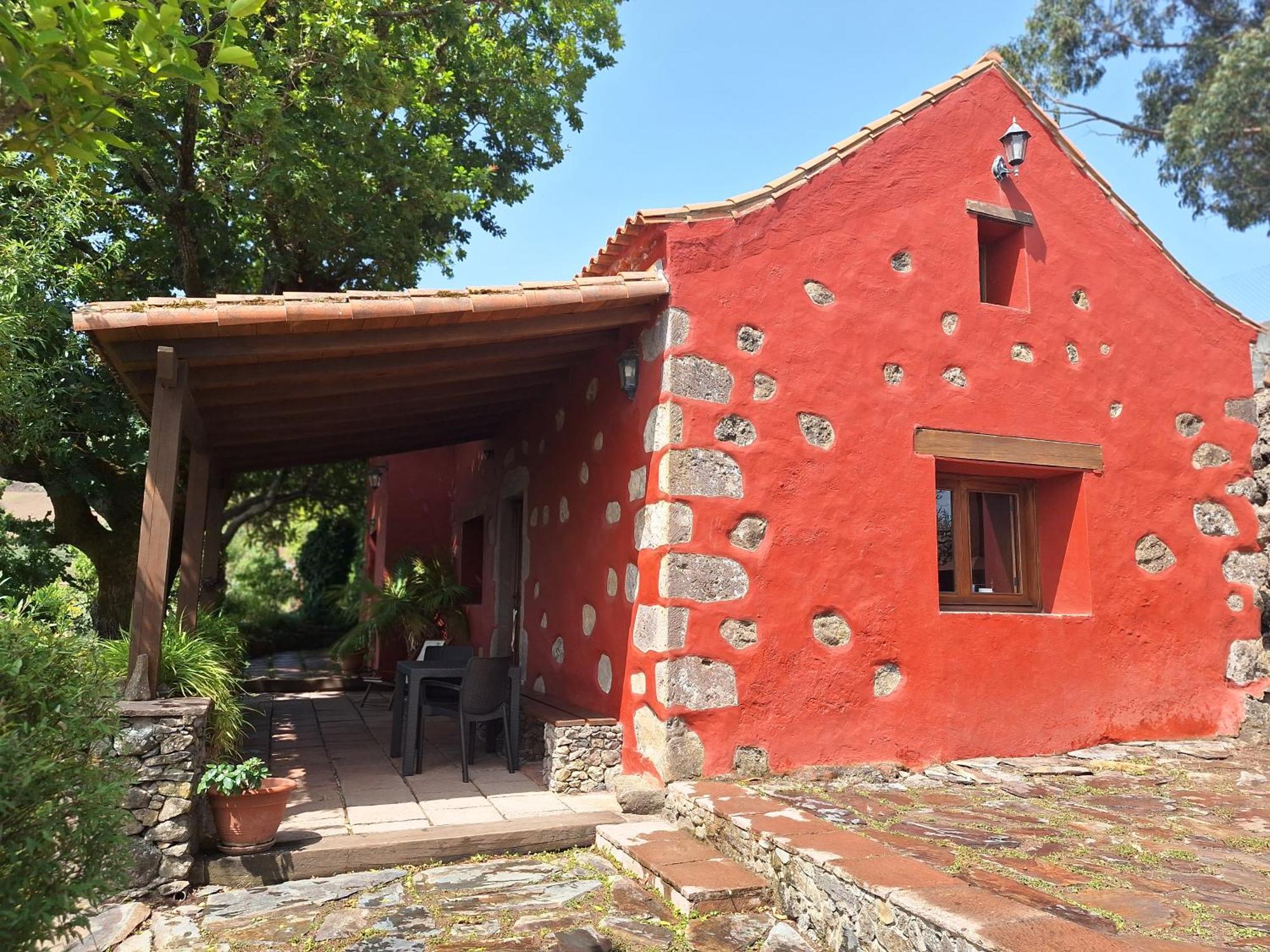 Casa Rural Con Piscina Privada El Roble Moya  Exterior foto