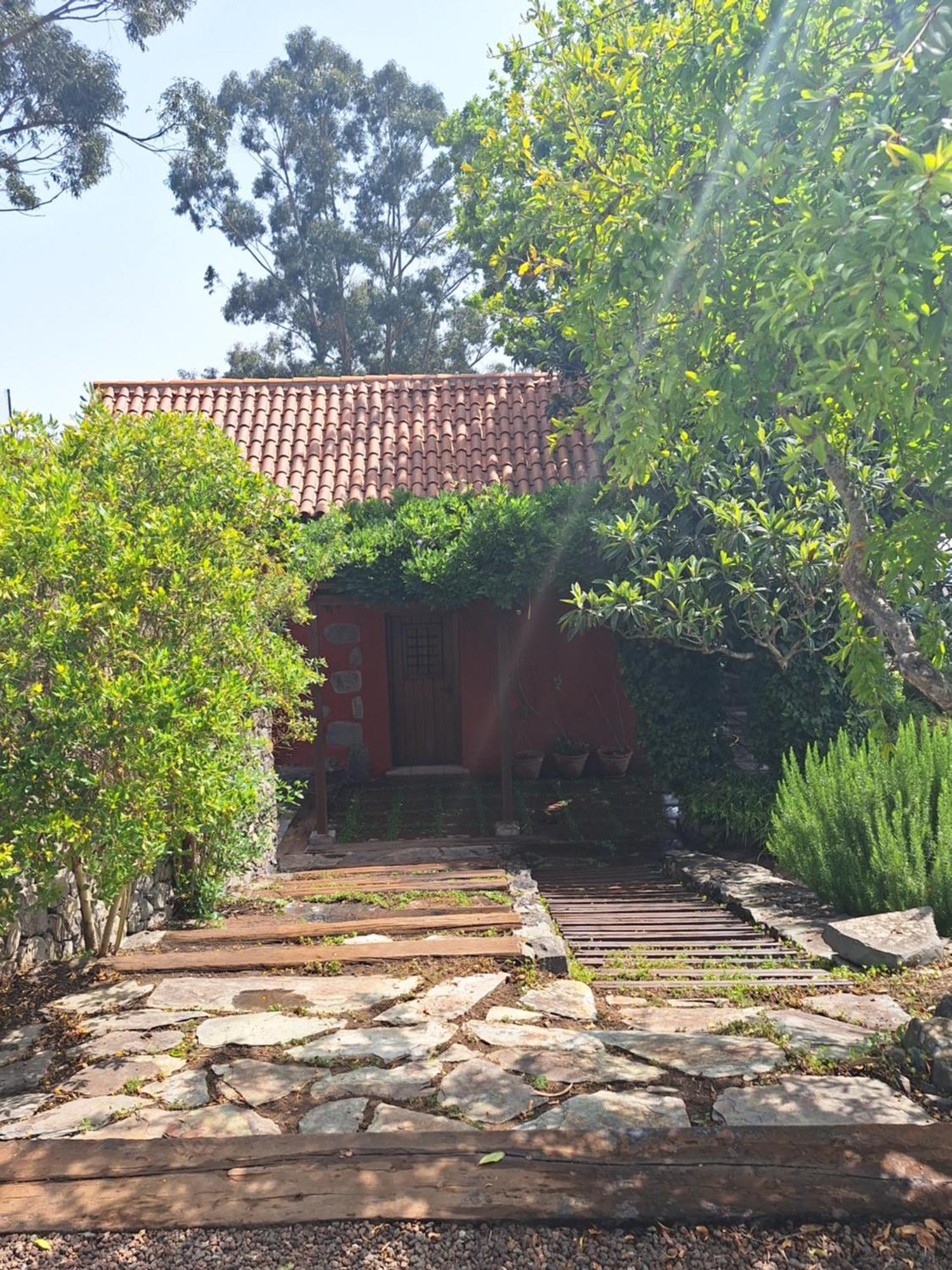 Casa Rural Con Piscina Privada El Roble Moya  Exterior foto