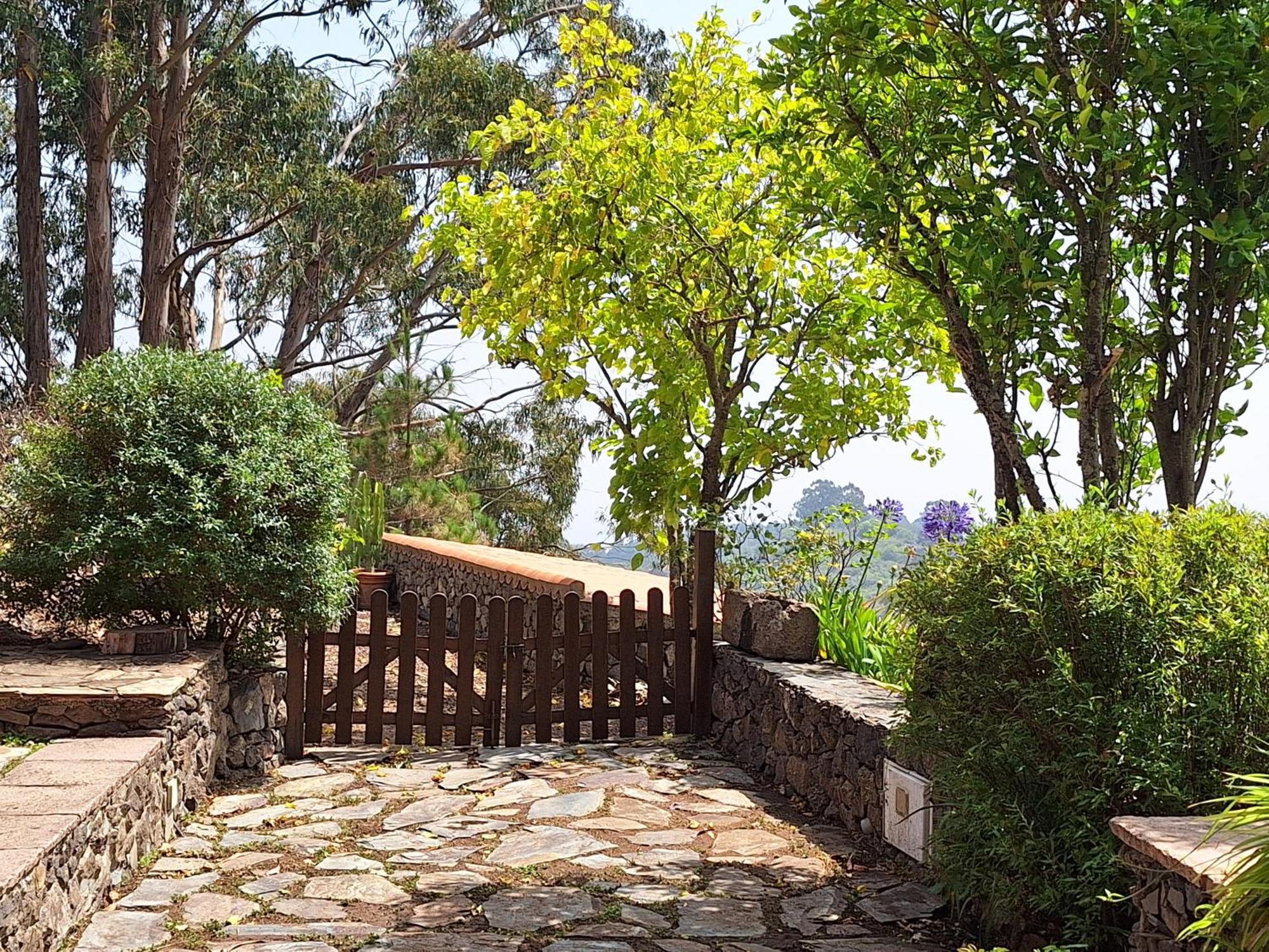 Casa Rural Con Piscina Privada El Roble Moya  Exterior foto